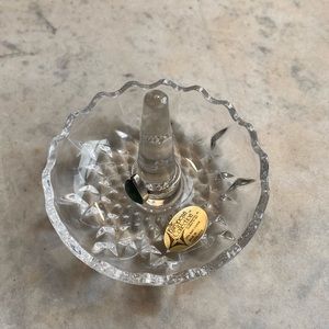 ( SOLD ) Vintage Crystal Ring Holder (European Collection)
